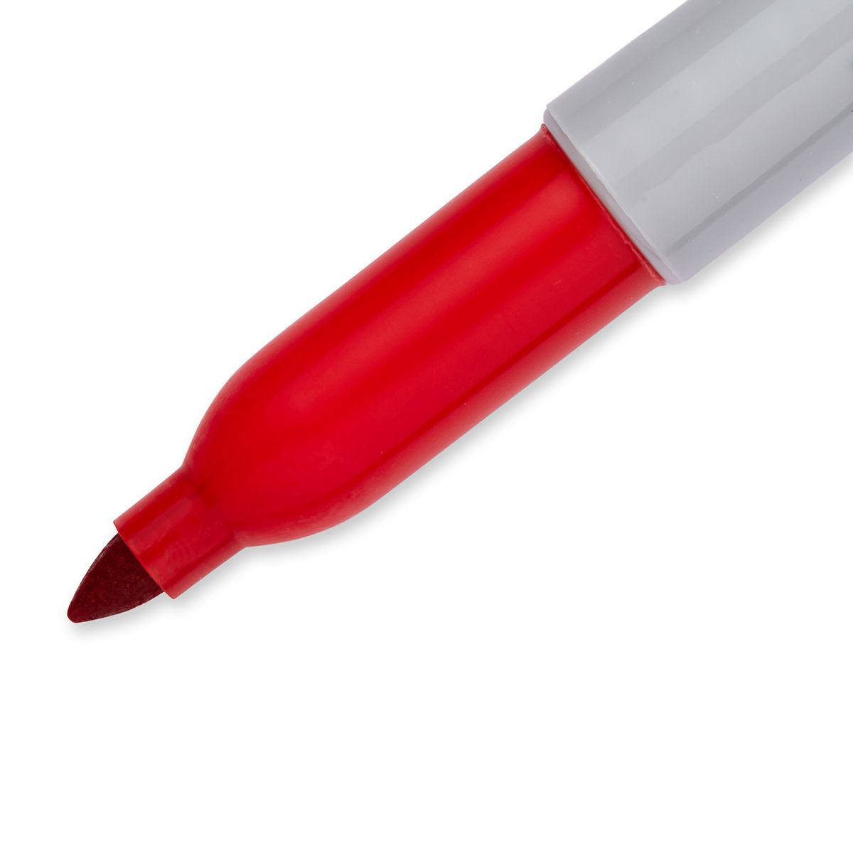 Marker permanentny Paper Mate czerwony okrągła końcówka
