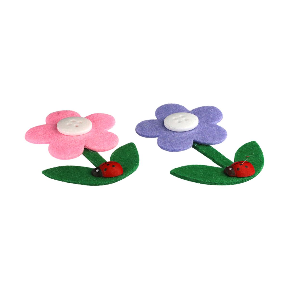 Naklejka (nalepka) Craft-Fun Series filcowe 3D kwiaty Titanum (M-03)