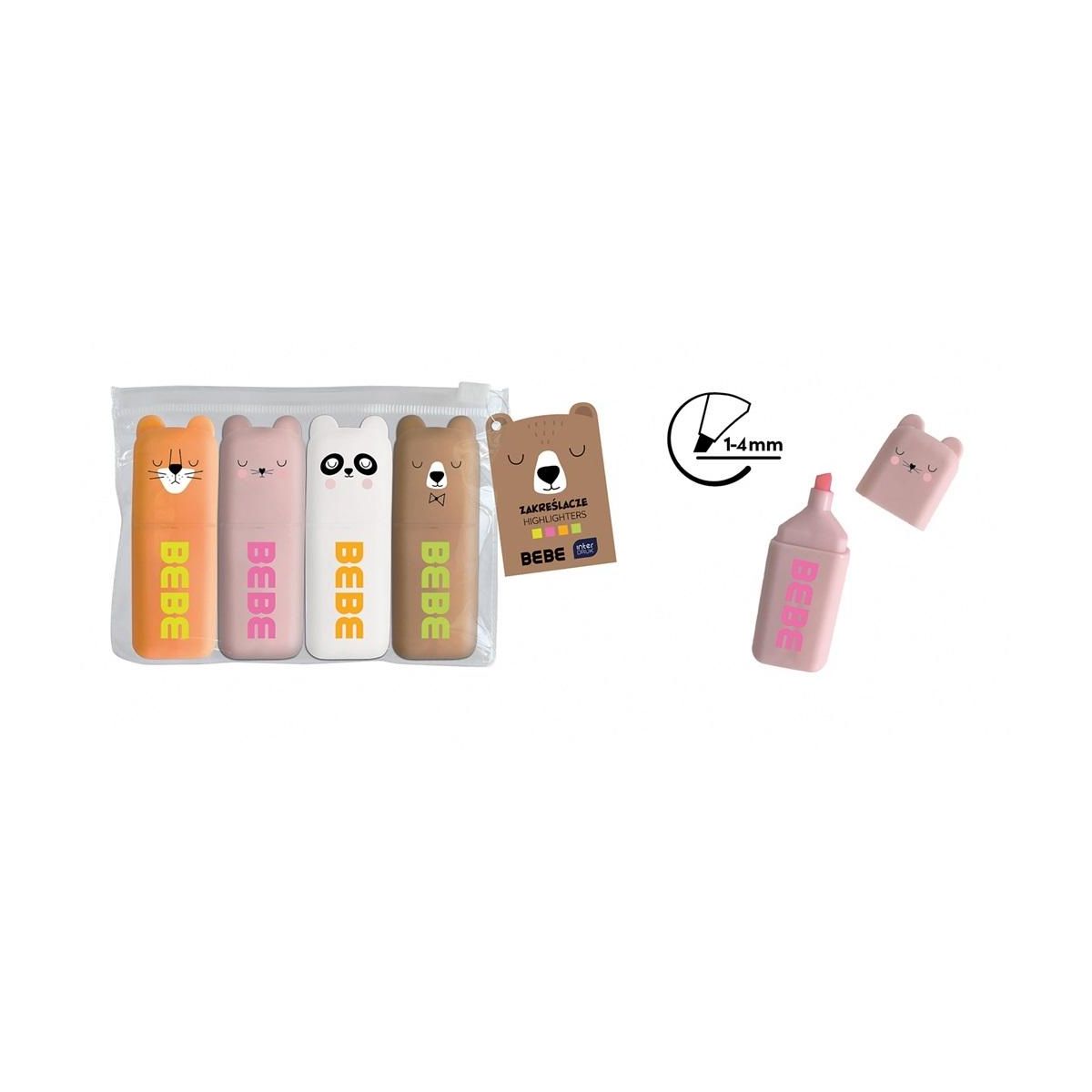 Zakreślacz Interdruk BB FRIENDS MINI 5902277349231 mix 1-4mm (4KOL)
