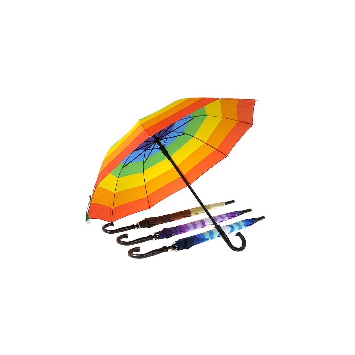Parasol 57 cm, kolorowy, automat Adar (580268)