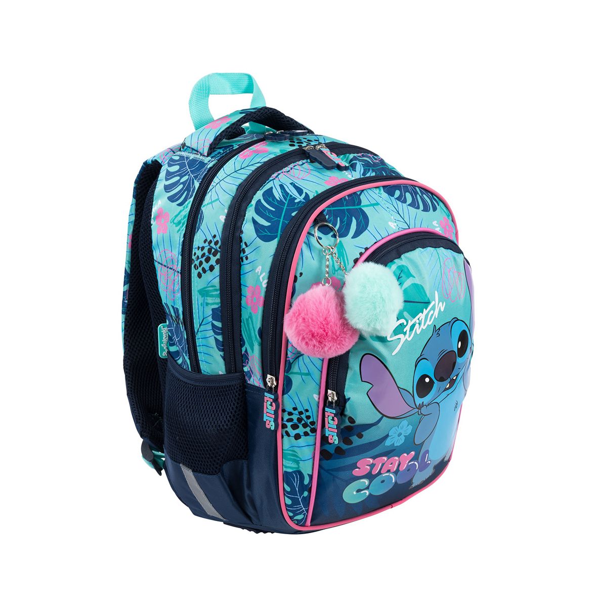 Plecak STITCH STAY COOL 4 KOMORY wkład St.Majewski (bpl-58)