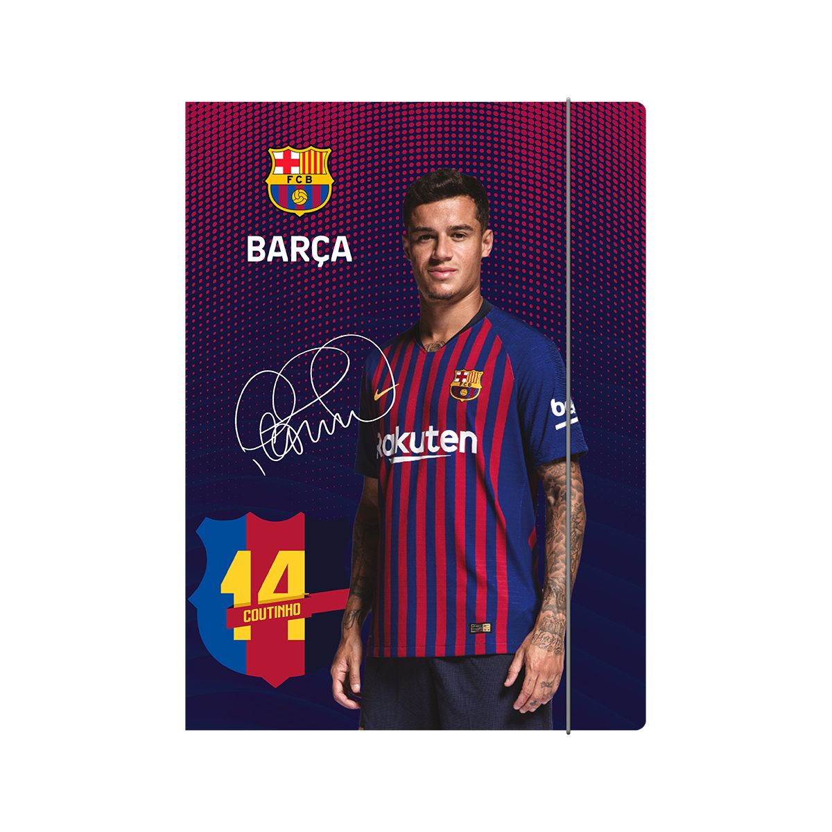 Teczka kartonowa Fcb BARCA FAN 7 A4 mix Astra