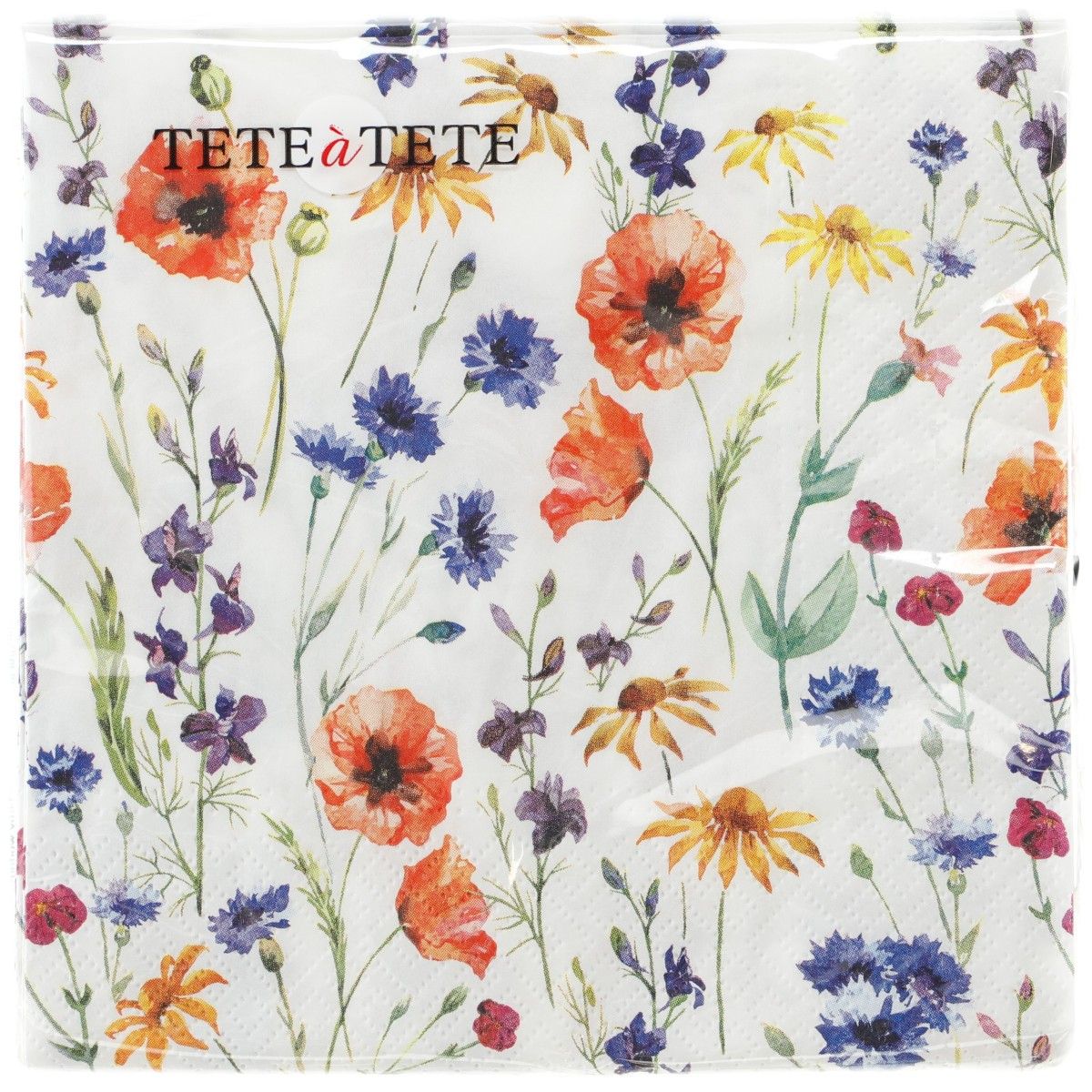 Serwetki Paw field flowers mix papier [mm:] 330x330 (tl567000)