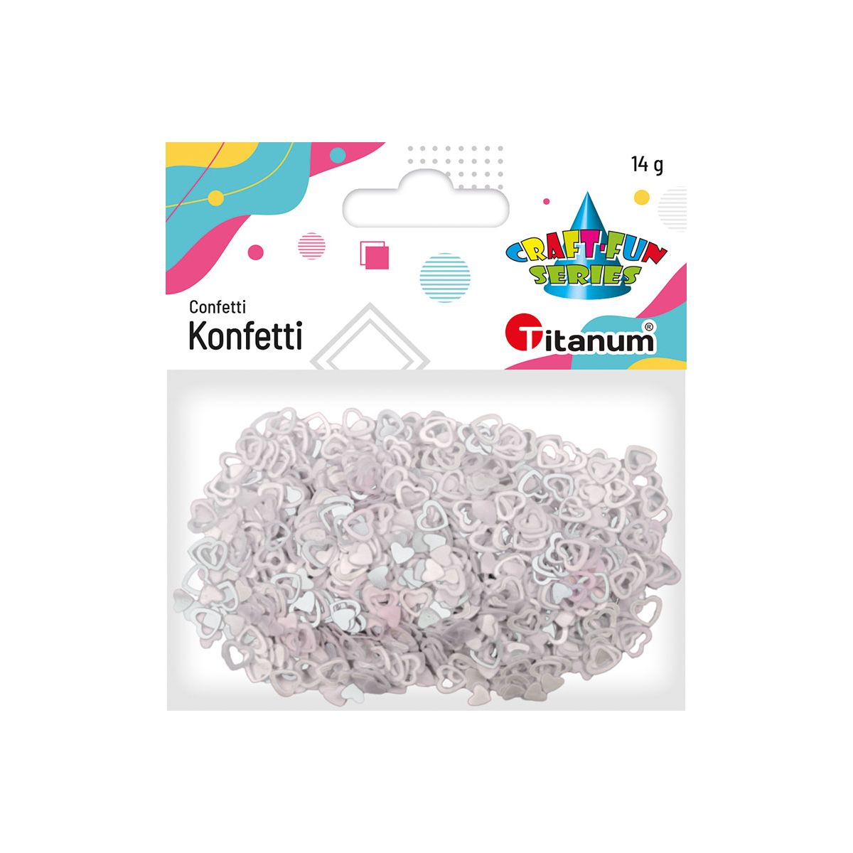 Konfetti Craft-Fun Series serca Titanum (11wc001)