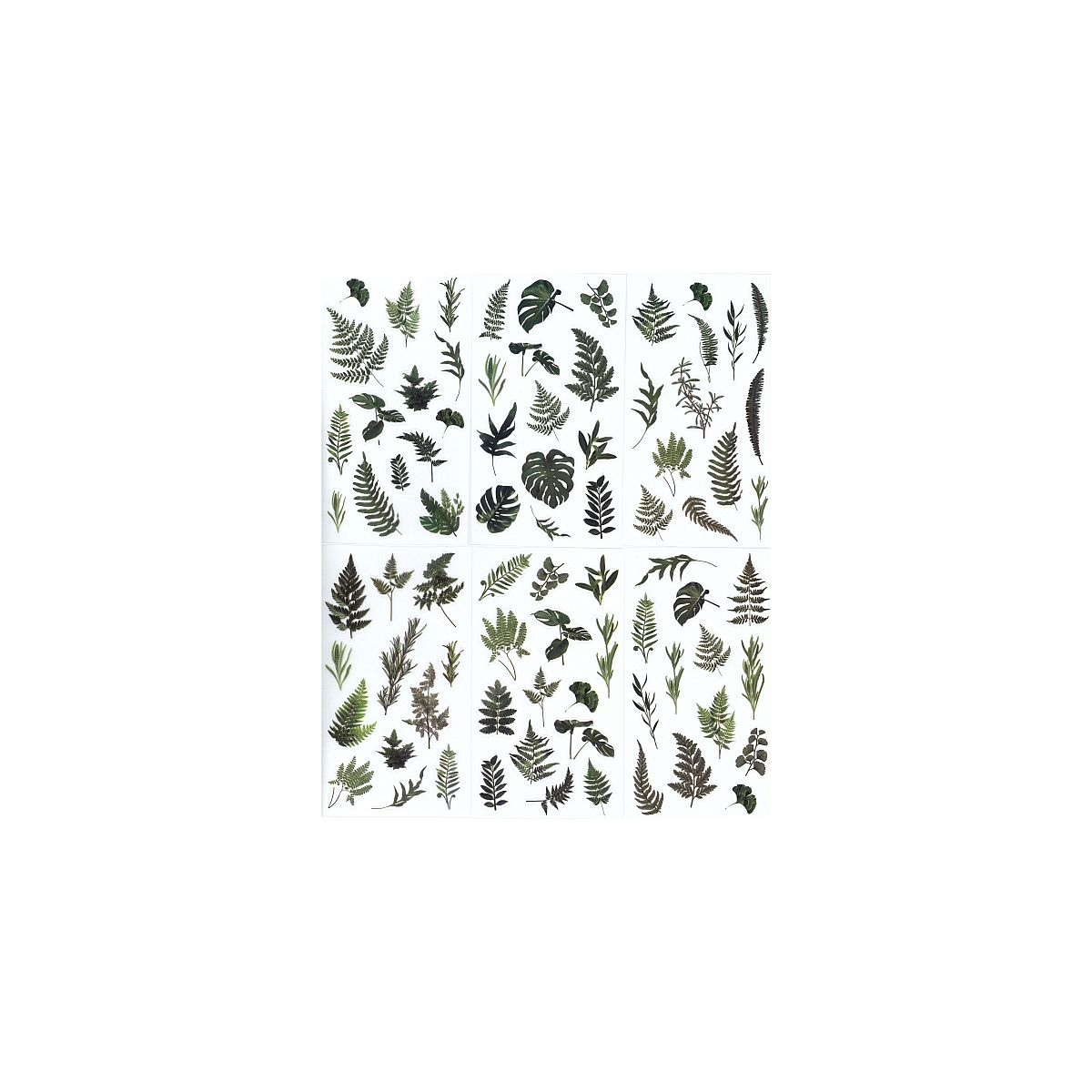 Naklejka (nalepka) Craft-Fun Series Liście foliowe Titanum (25MD001)