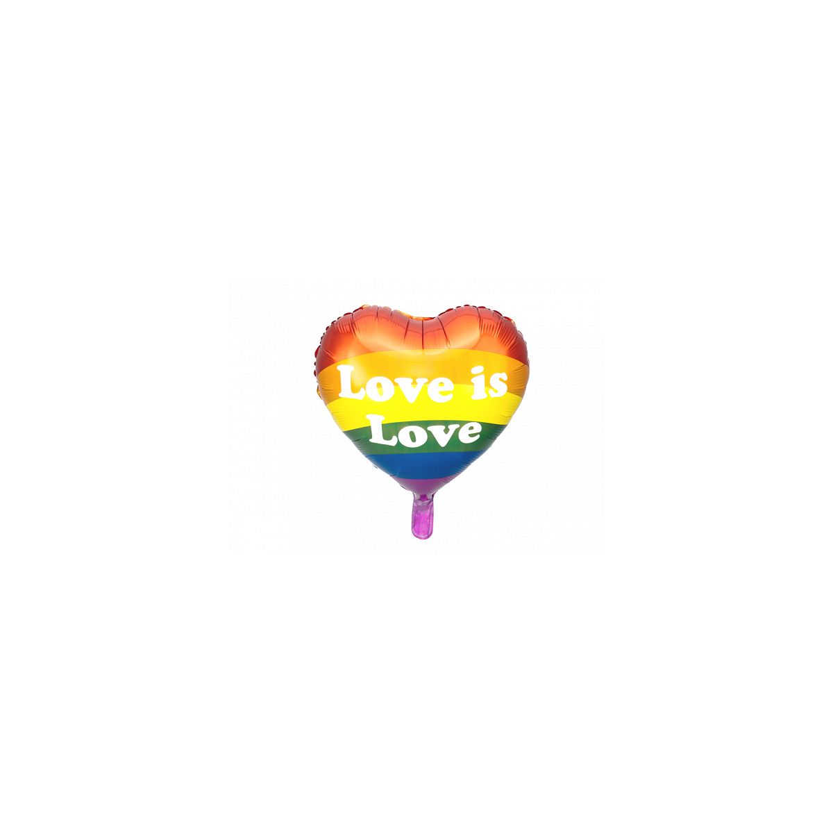 Balon foliowy Partydeco Love is Love, 35cm 14cal (FB99)