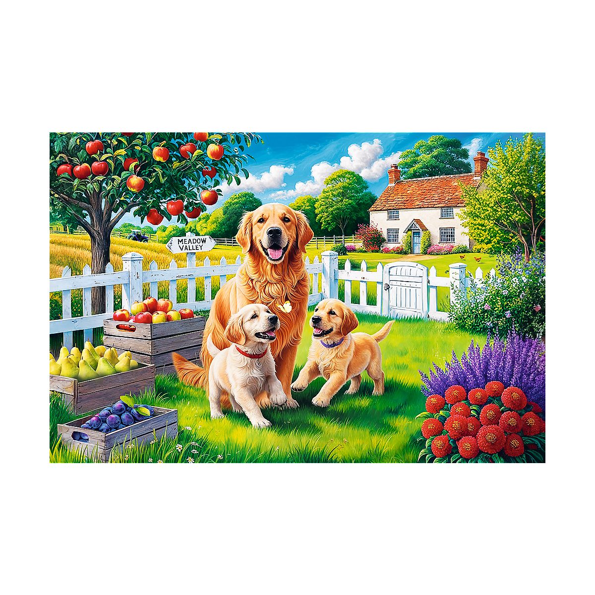 Puzzle Pieski na wsi_ 300 el. Trefl (23101)