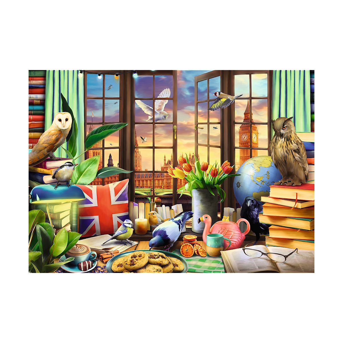 Puzzle Trefl Premium Plus Wszystko co brytyjskie 1000 el. (10847)