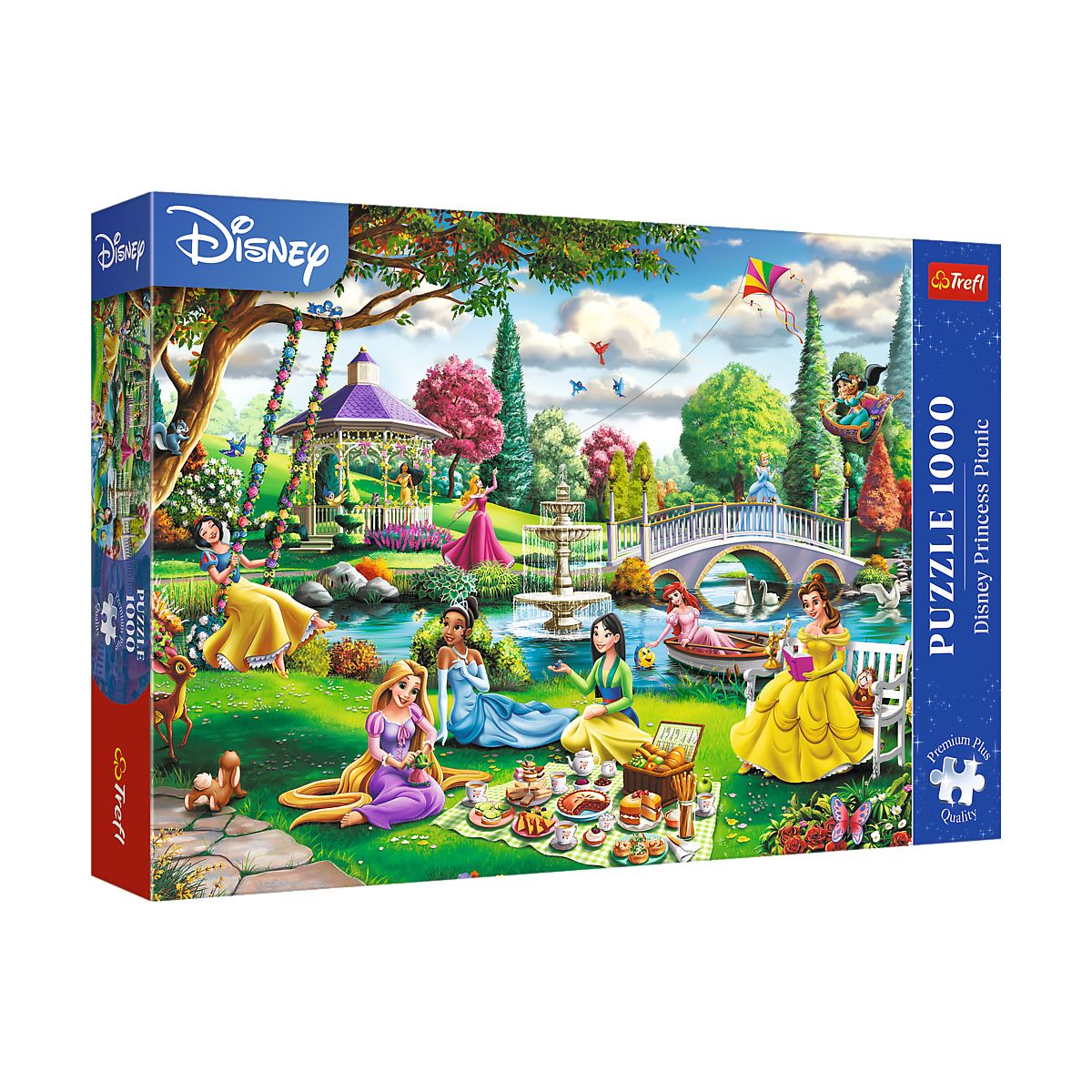 Puzzle Princess Piknik z Księżniczkami Disney 1000 el. Trefl (10919)