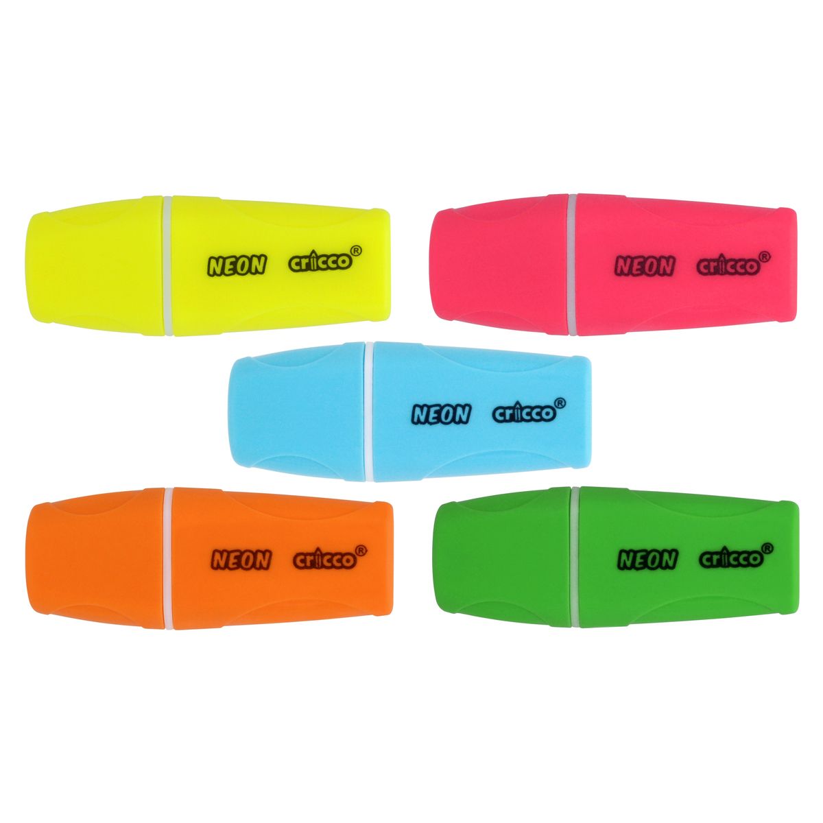 Zakreślacz Cricco mini neon 80 szt mix (CR390PB80)
