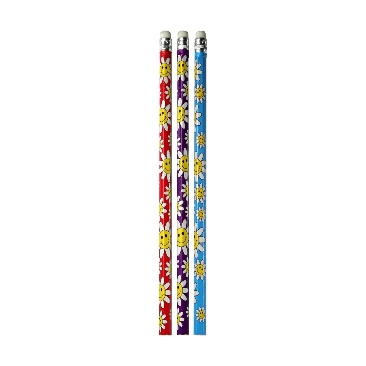 Ołówek Titanum kwiatki HB (YD012)