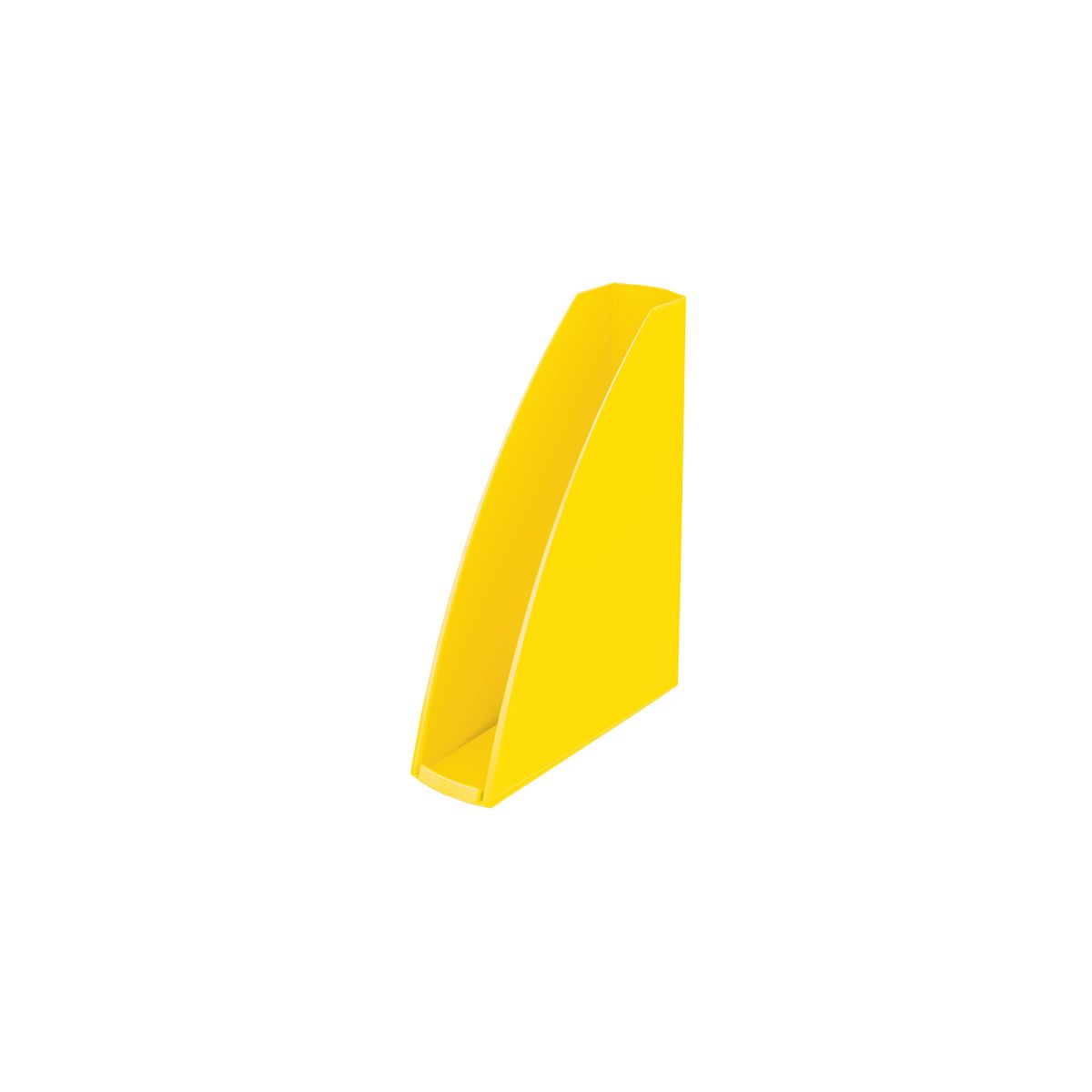 Pojemnik na dokumenty pionowy Wow żółty metaliczny plastik Leitz (52771016)
