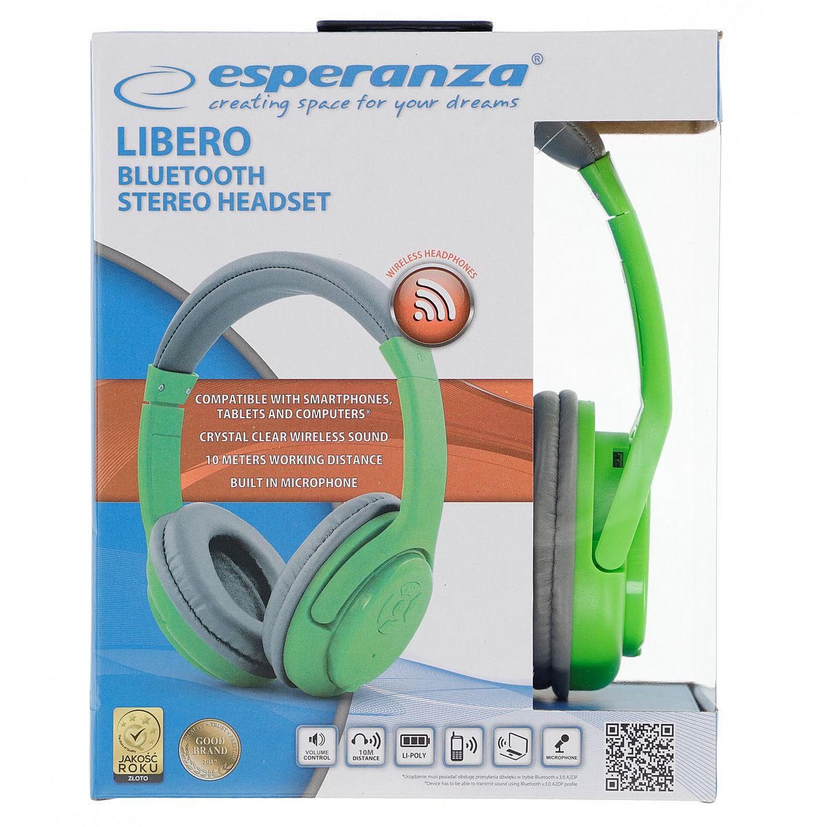 Głośnik zielone Esperanza (eh163g)