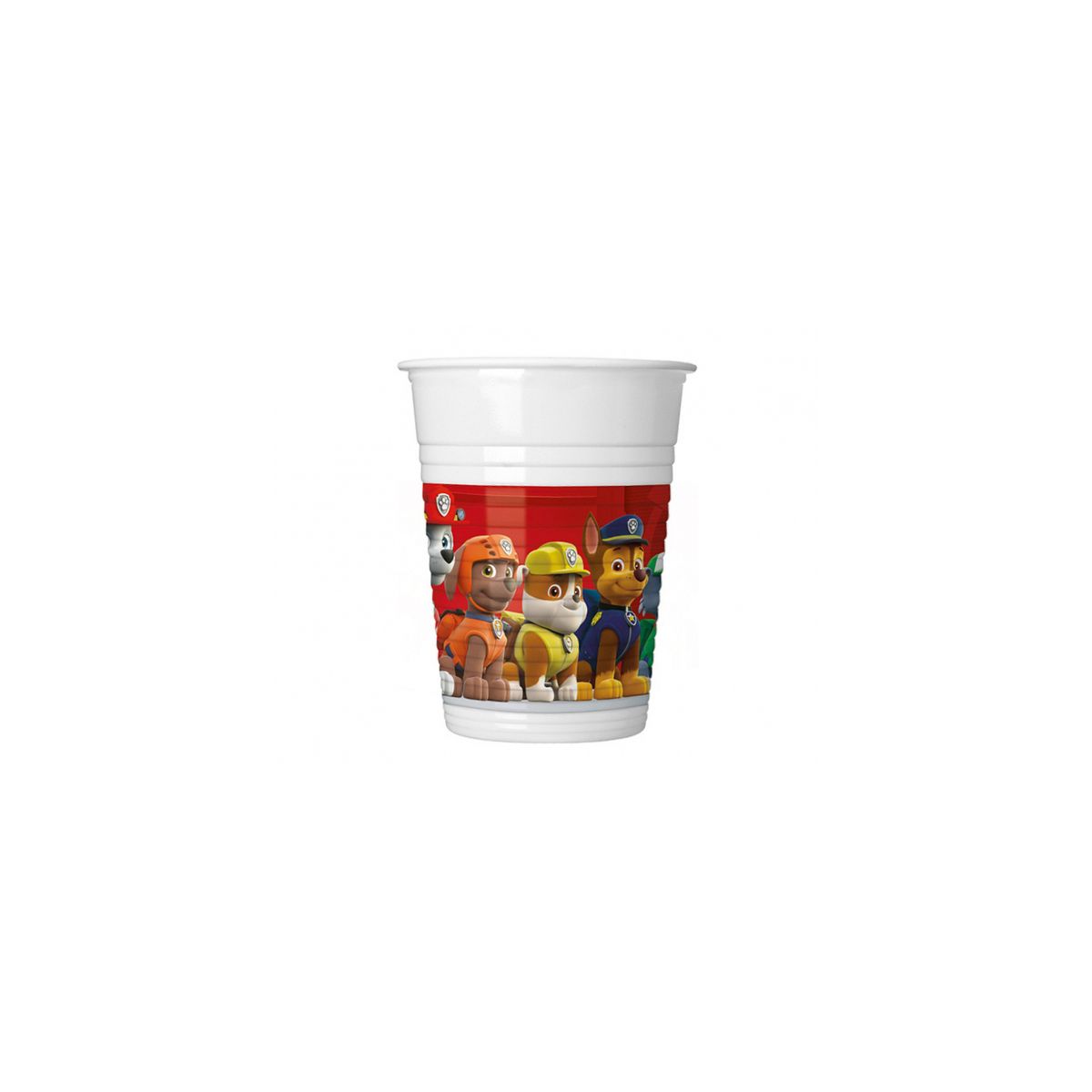 Kubek jednorazowy Godan Paw Patrol - Ready for Action ( 8 szt. 200ml (93556)