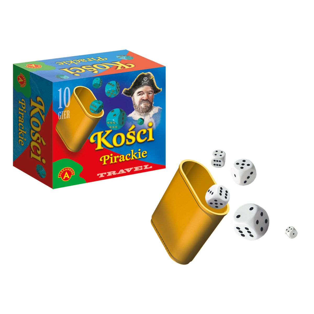 Kości do gry pirackie Alexander (5906018003208)
