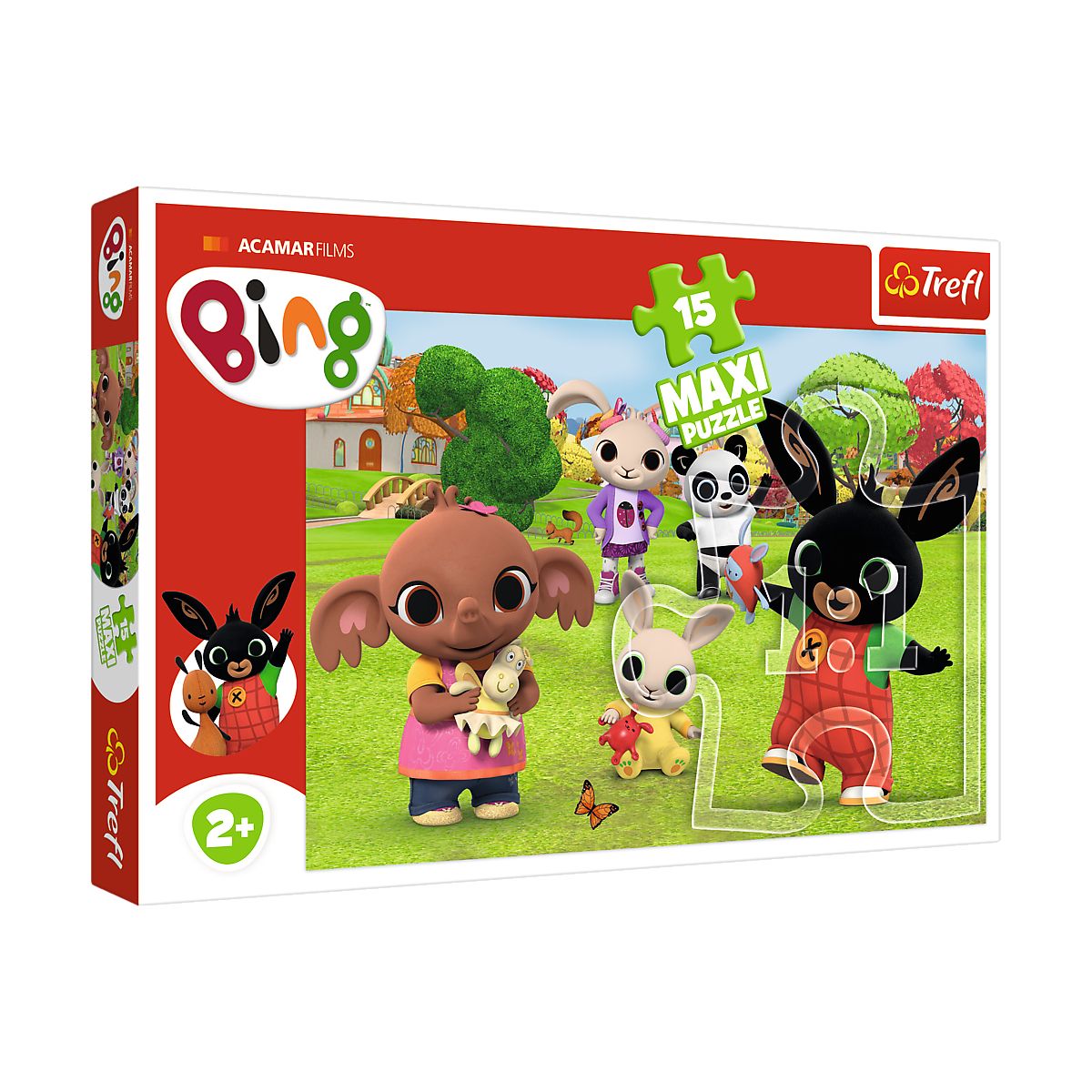 Puzzle Trefl Bing z przyjaciółmi 15 el. (14335)