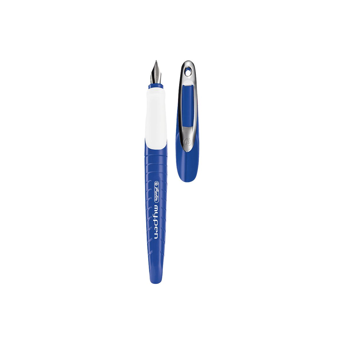 Pióro wieczne Herlitz My Pen niebiesko białe M (300006788)