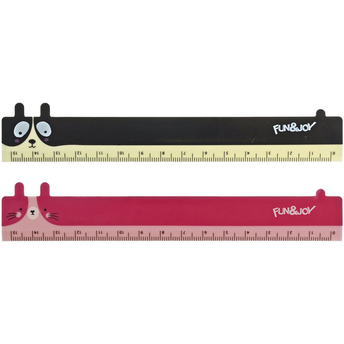 Linijka plastik Fun&Joy 15cm (FJ924194)