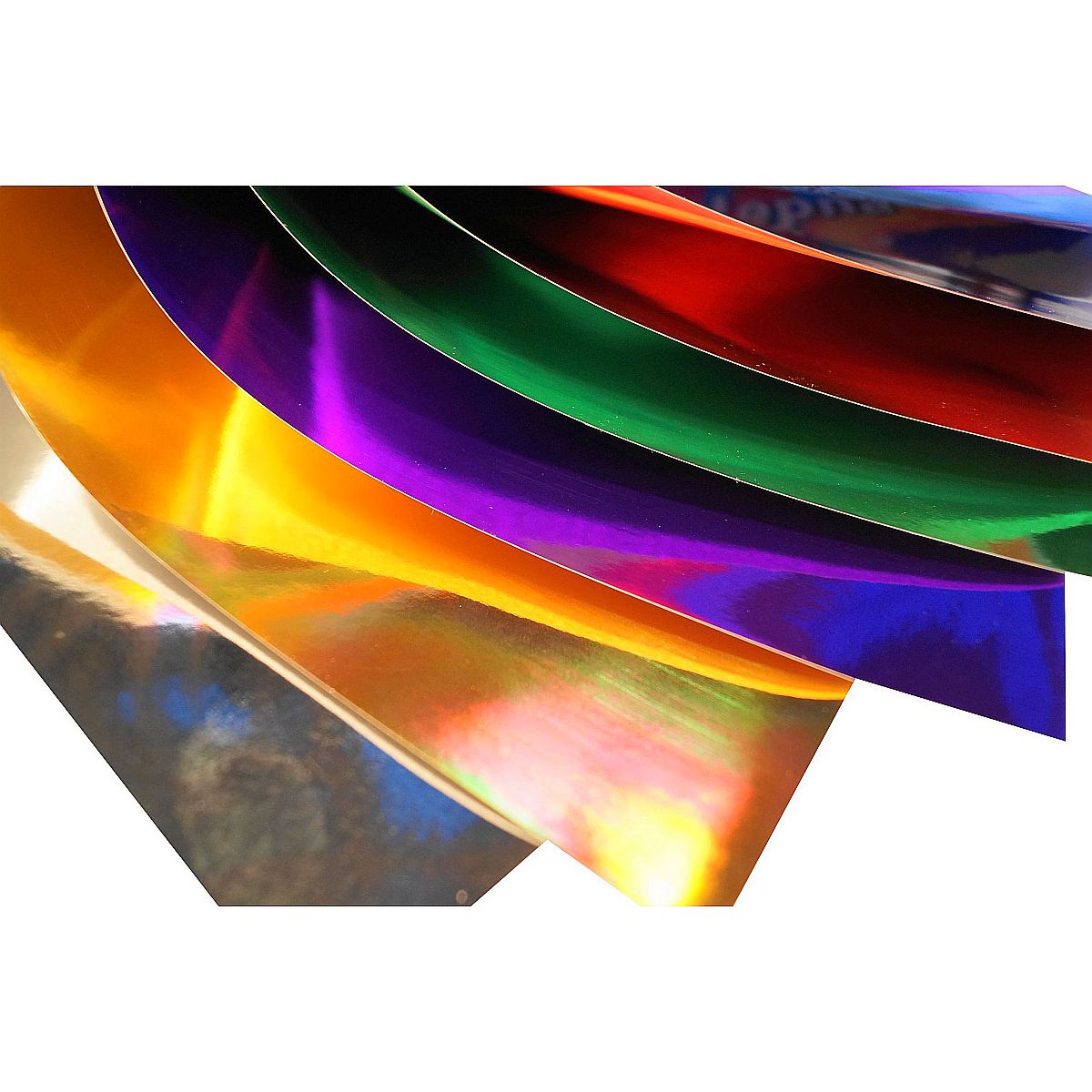 Zeszyt papierów kolorowych Cormoran holograficzna błyszcząca A4