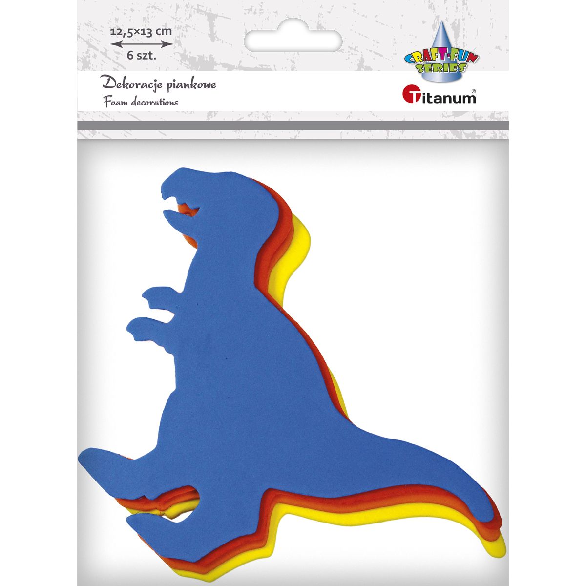 Ozdoba piankowa Craft-Fun Series dinozaur Tyrannosaurus Rex Titanum (21TX-092809)