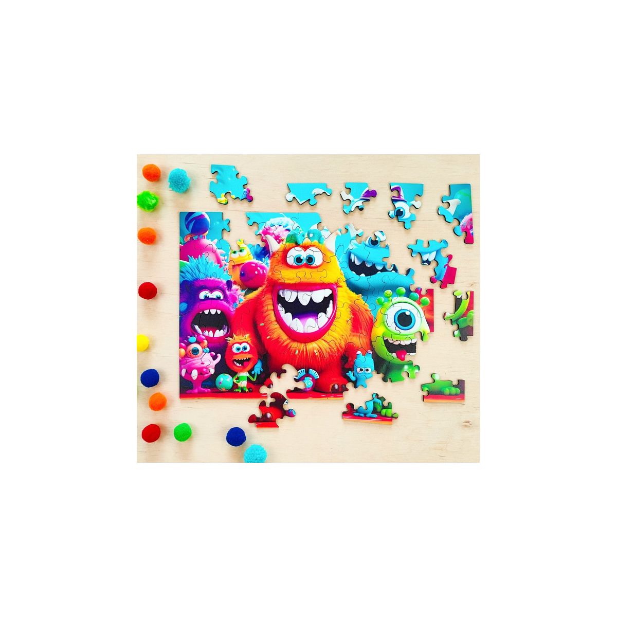 Puzzle Shaggy Monsters Milliwood (50158)