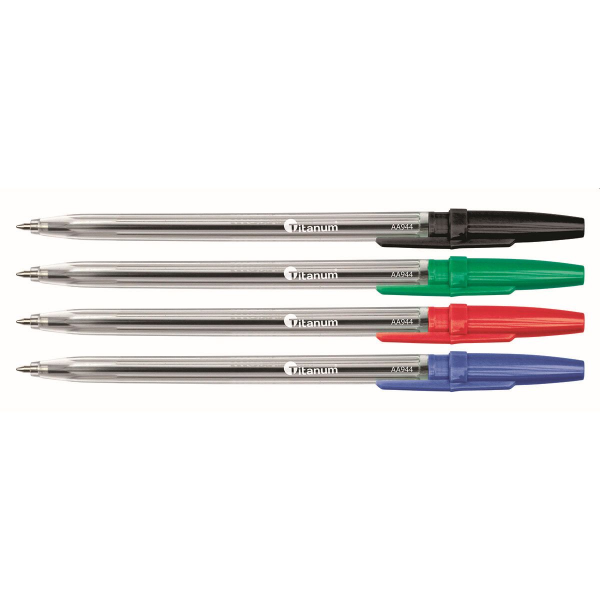 Komplet długopisów Titanum AA944 4 kolory