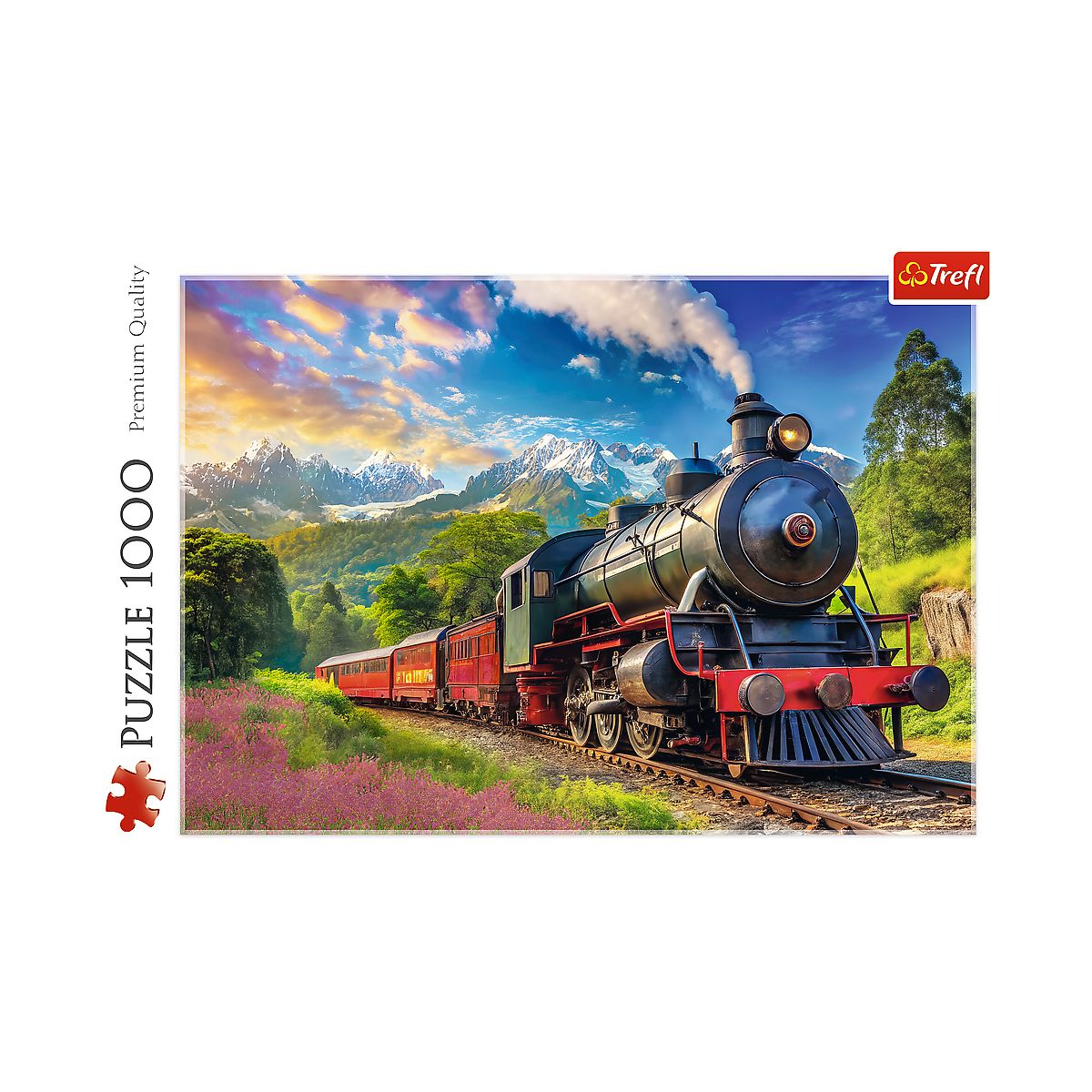 Puzzle Podróżę z pociągiem Trefl (10929)