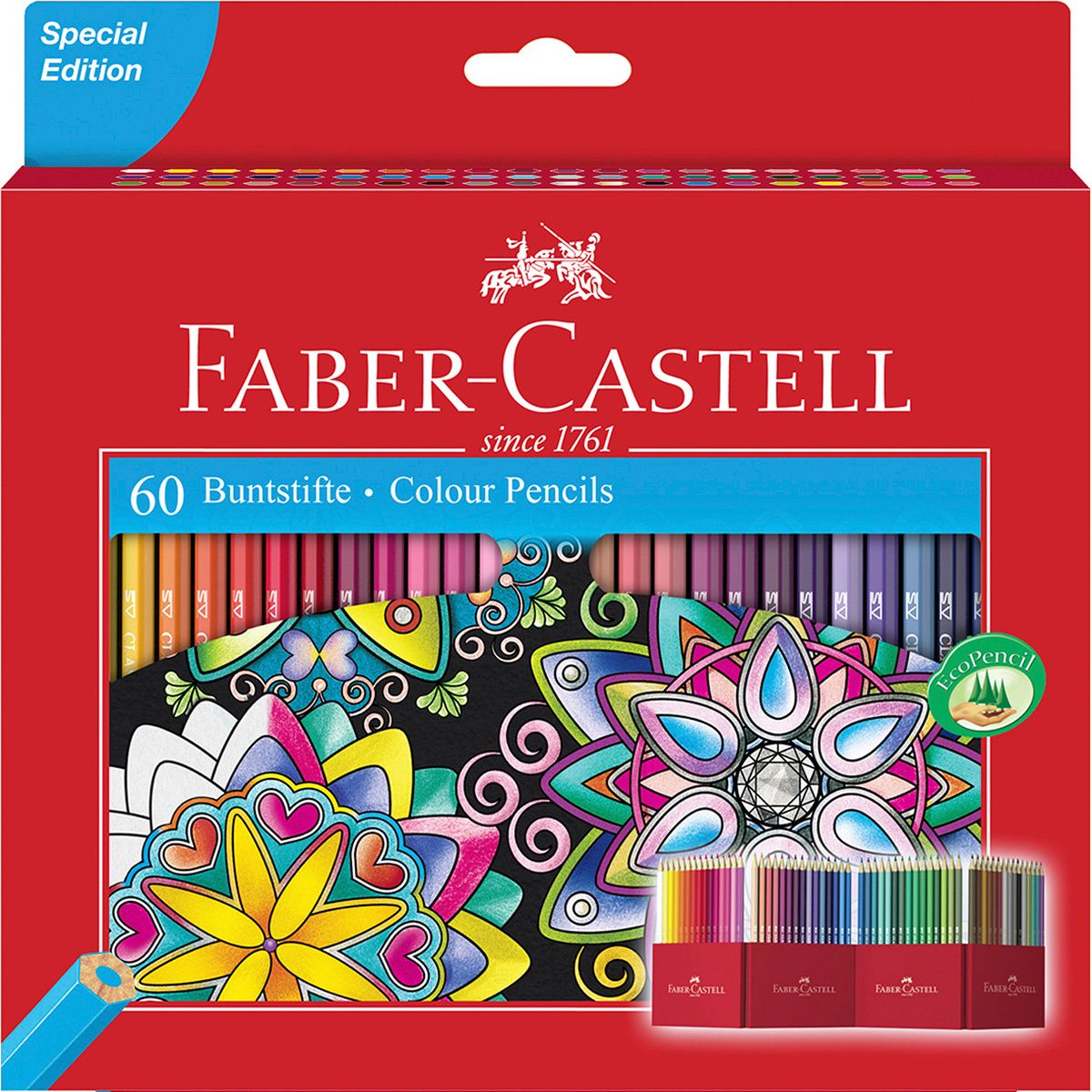 Kredki ołówkowe Faber Castell Zamek 60 kol. (111260)