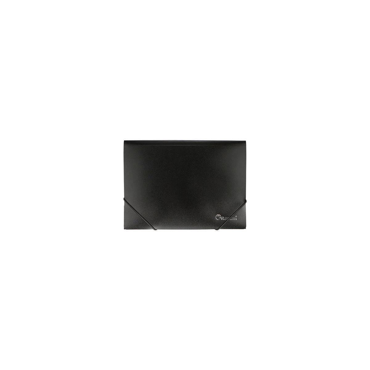 Teczka PP Titanum A5 z gumką czarna (TGG5BC)