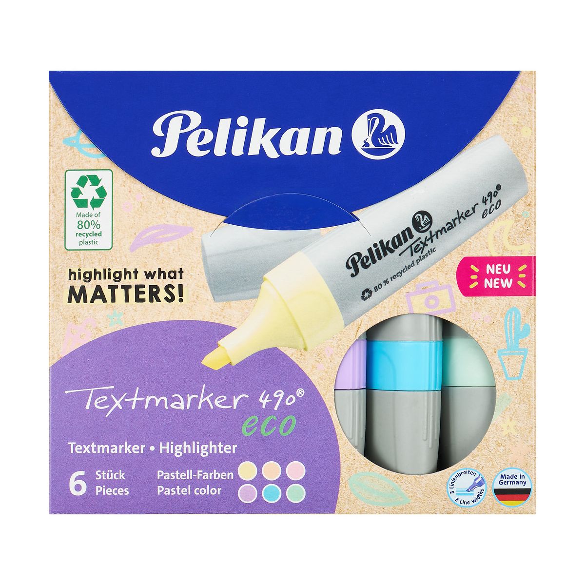 Zakreślacz Pastel Pelikan (400191569)