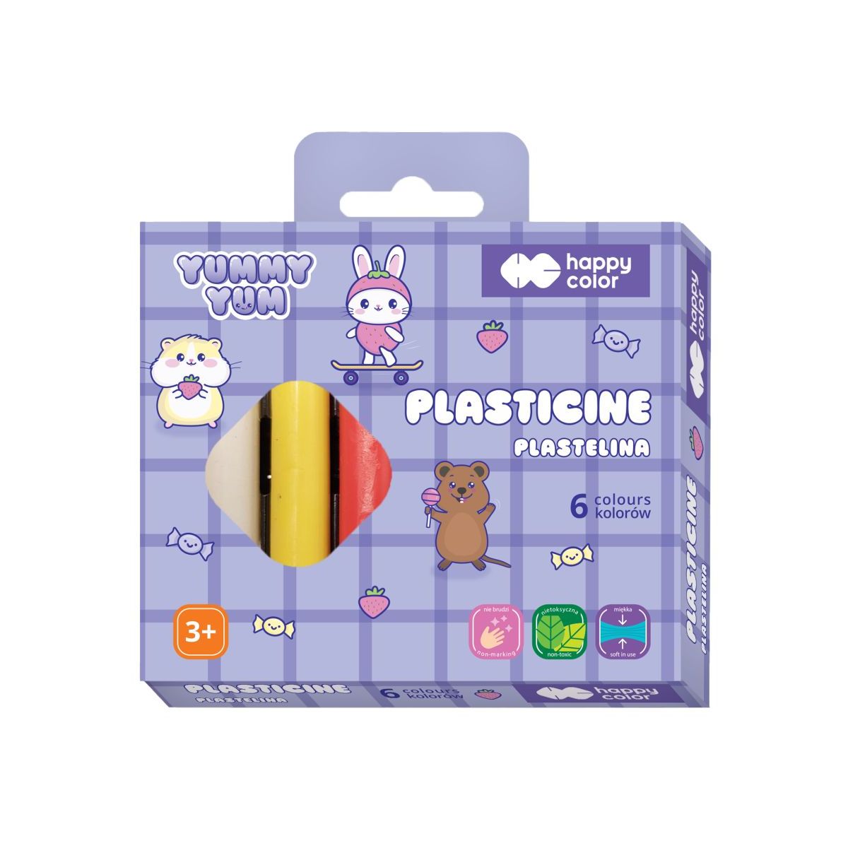 Plastelina Happy Color Kapibara (HA 2110 YUK6)