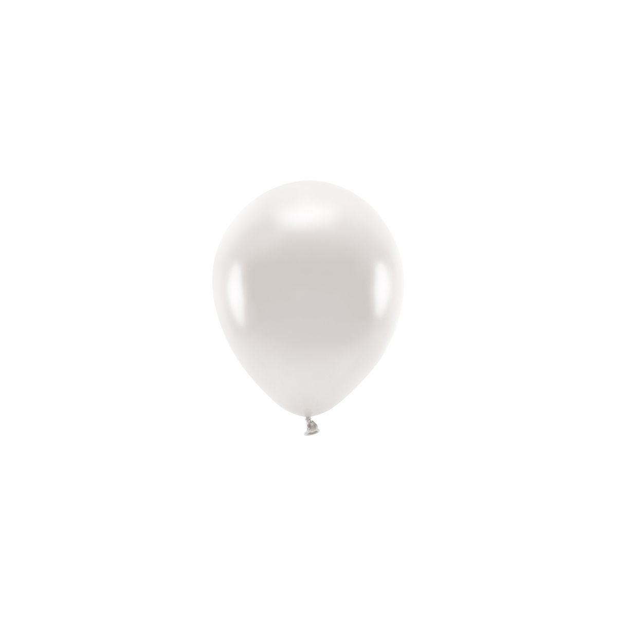 Balon gumowy Partydeco Metalizowane Eco Balloons perłowy 260mm (ECO26M-070)