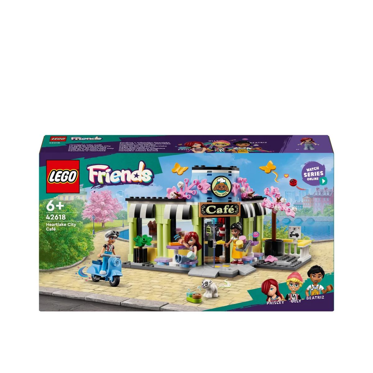 Klocki konstrukcyjne Lego Friends Kawiarnia w Heartlake (42618)