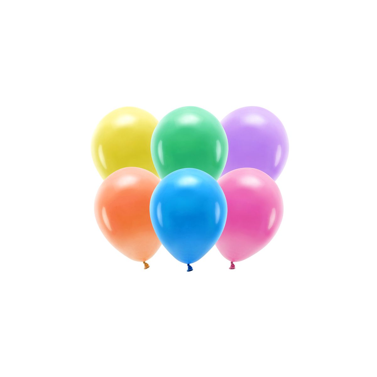 Balon gumowy Partydeco Pastel Eco Balloons mix 260mm (ECO26P-000)