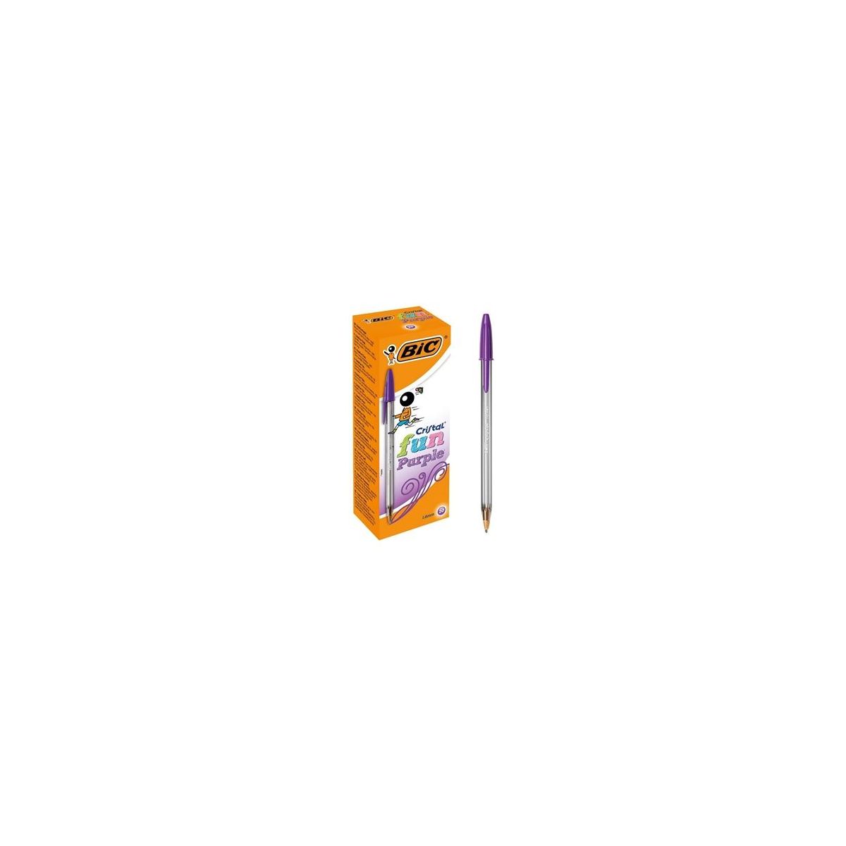 Długopis 20 szt niebieski 1,6mm Bic (929055)