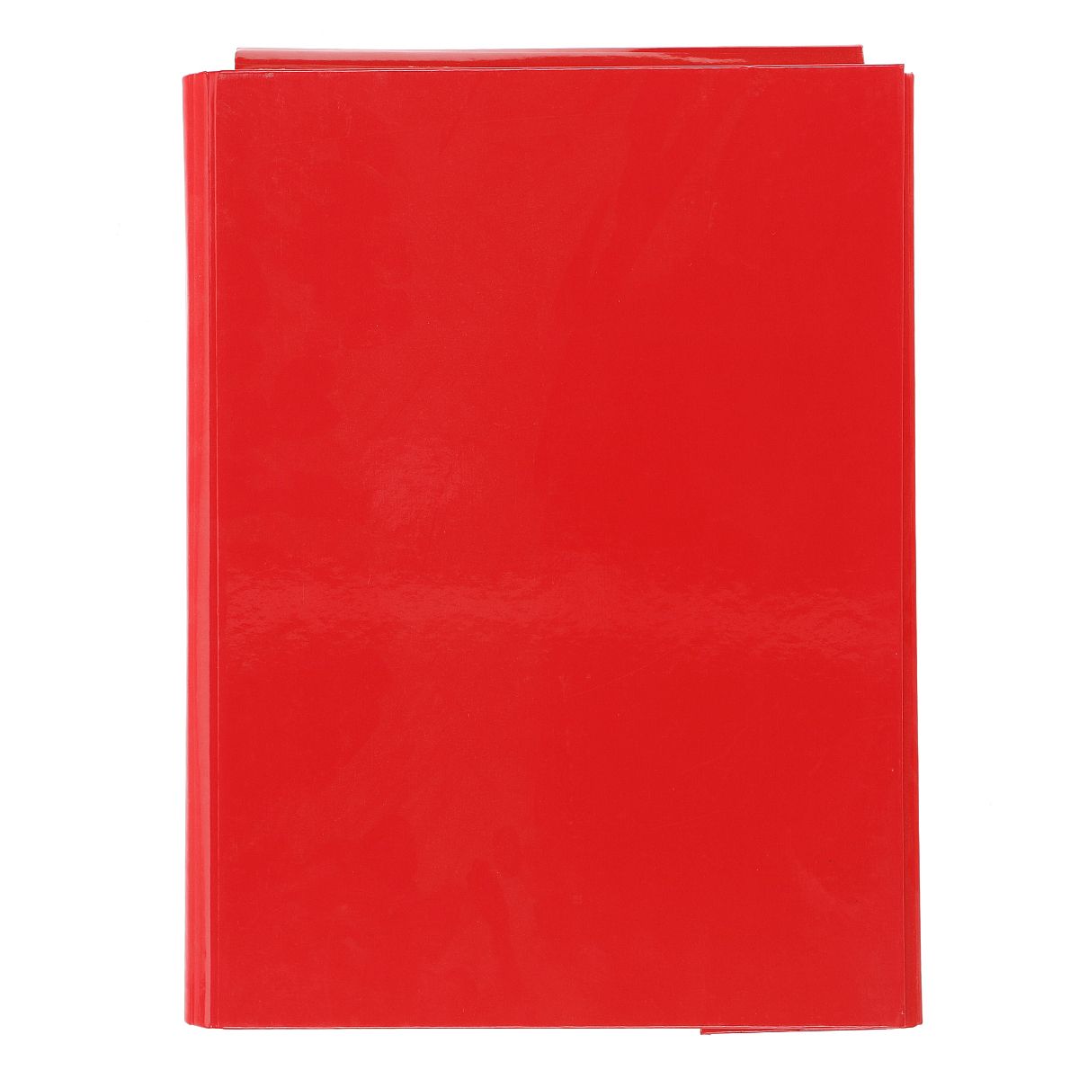 Teczka z szerokim grzbietem na rzep A4 czerwony Barbara (1821026)
