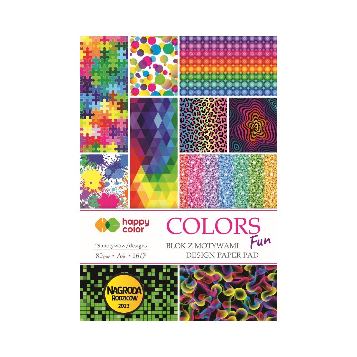 Blok artystyczny Happy Color A4 (HA 3808 2030-CF)