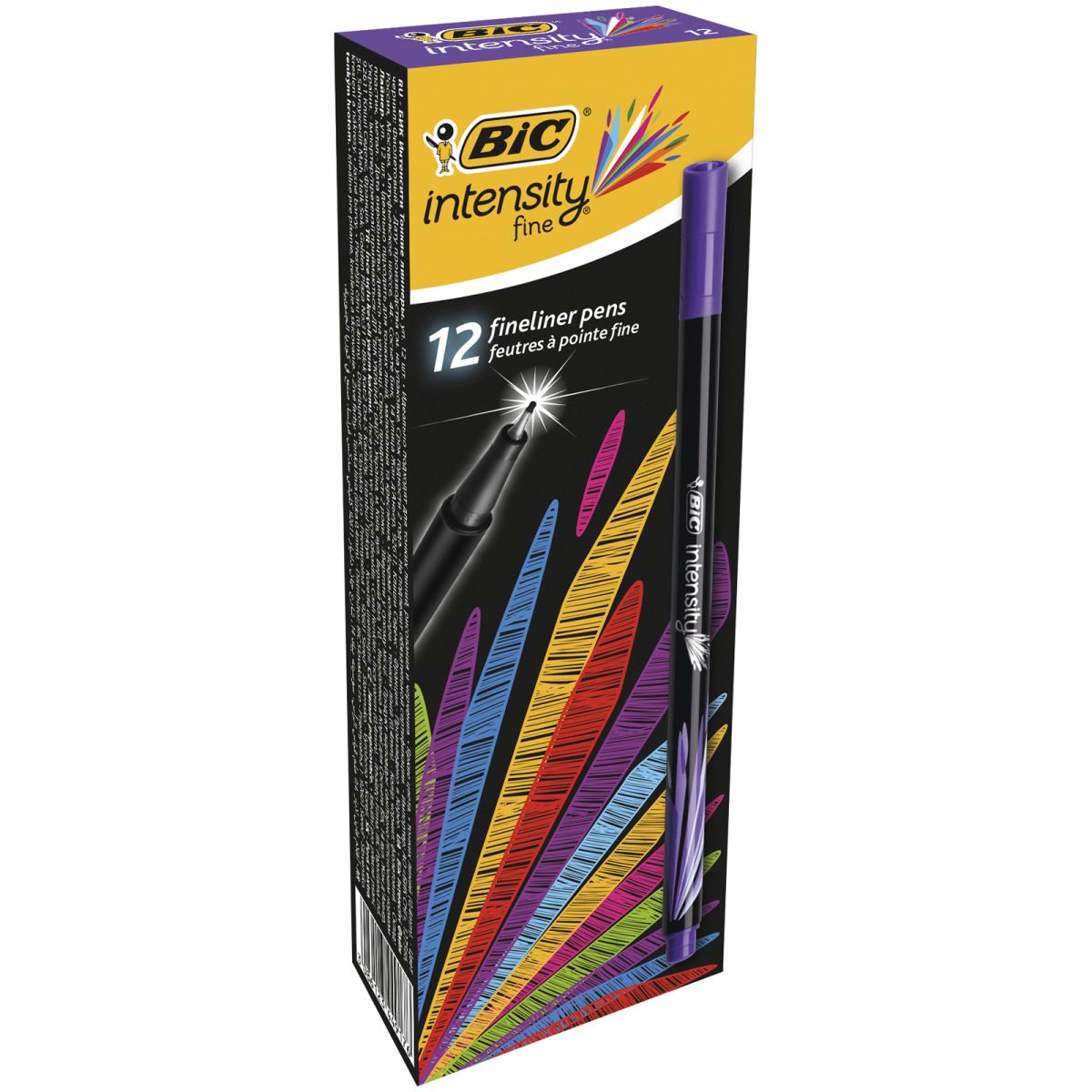 Cienkopis Bic Intensity FINE fioletowy 1kol. (942066)