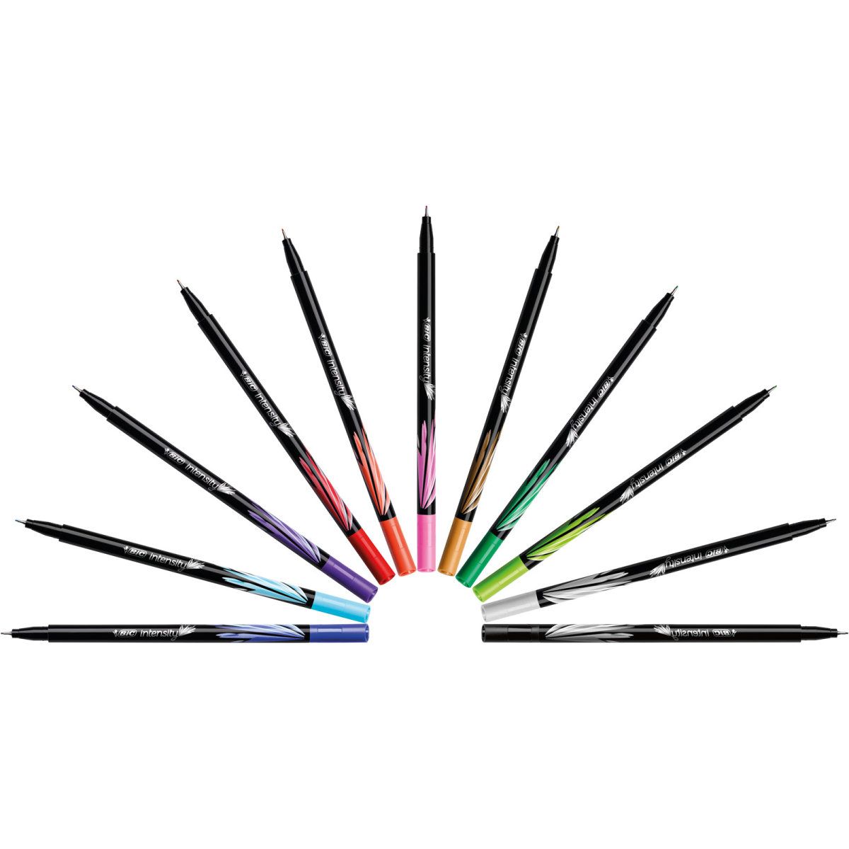 Cienkopis Bic Intensity  FINE mix 0,4mm 8kol. (942075)
