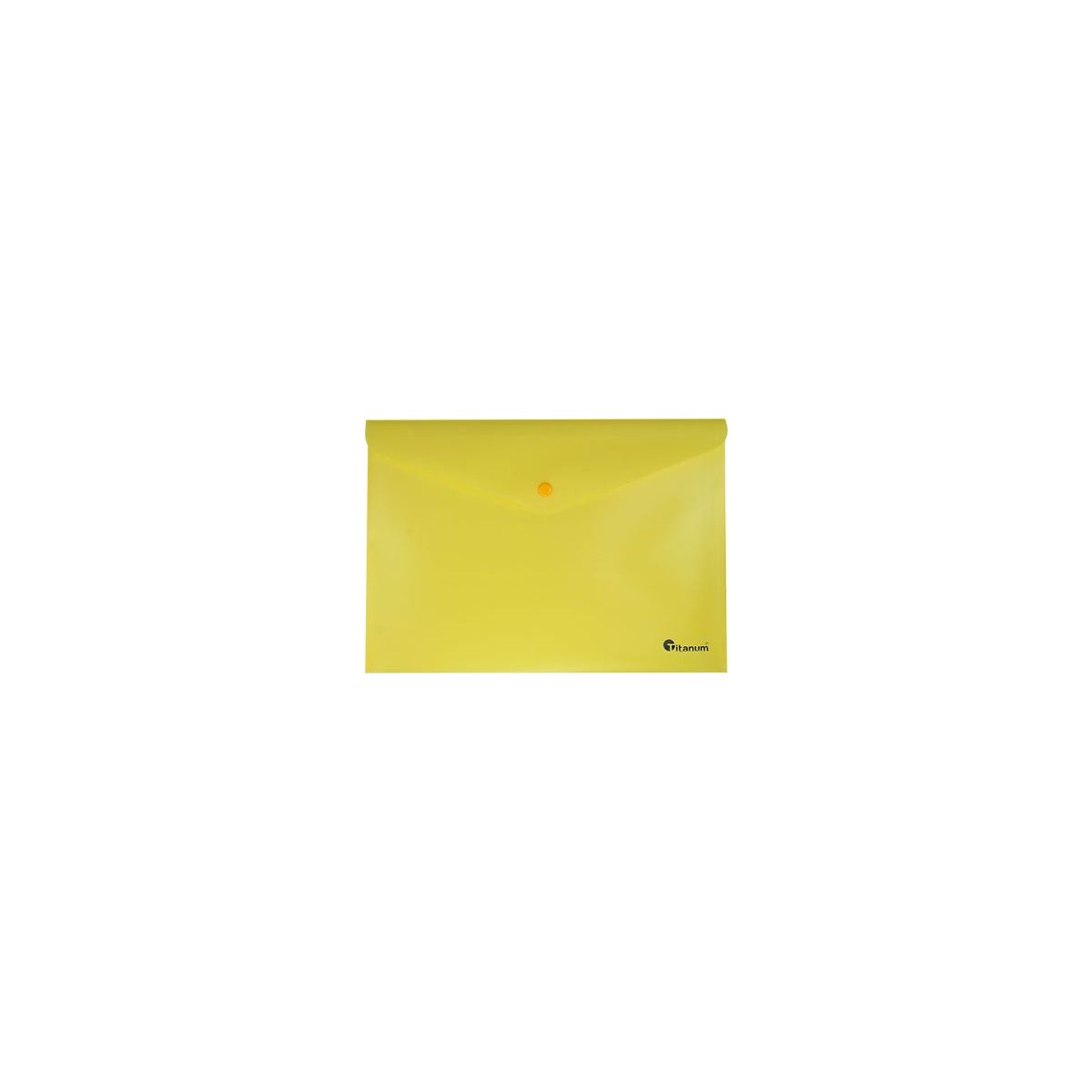 Teczka kopertowa PP Titanum A4 pozioma żółta mat (TKM4TYE)