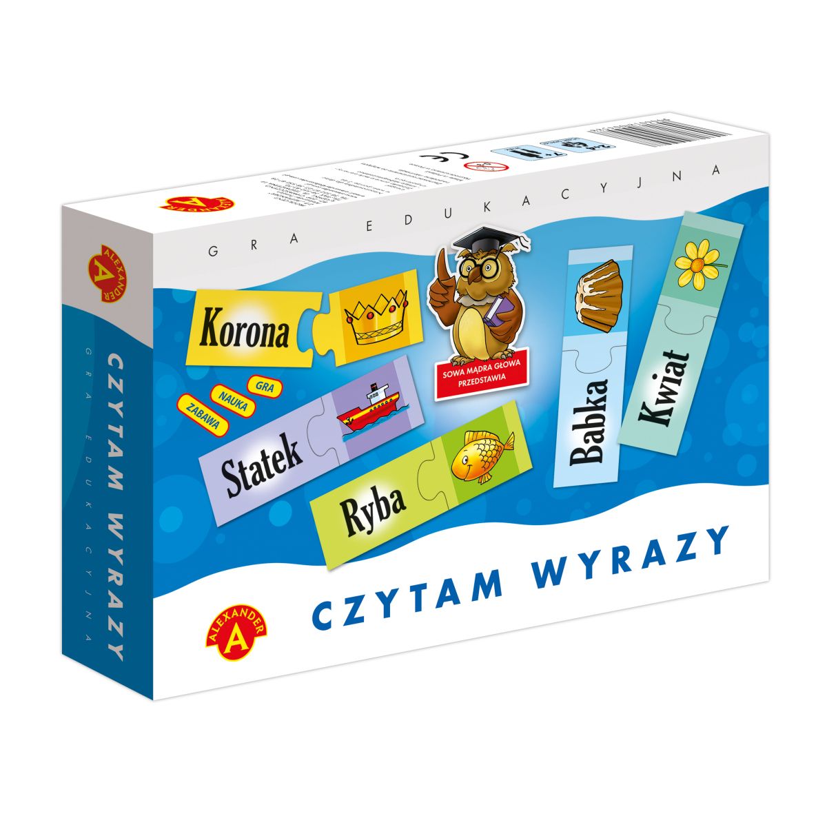 Puzzle czytam wyrazy Alexander (5906018004793)