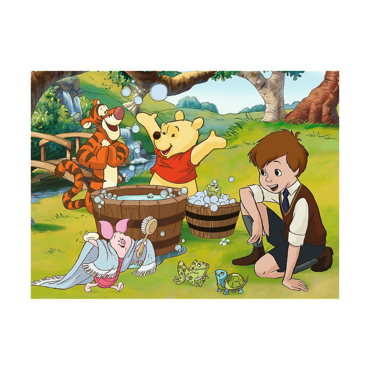 Puzzle Dzień z Puchatkiem 30 el. Trefl (18321)