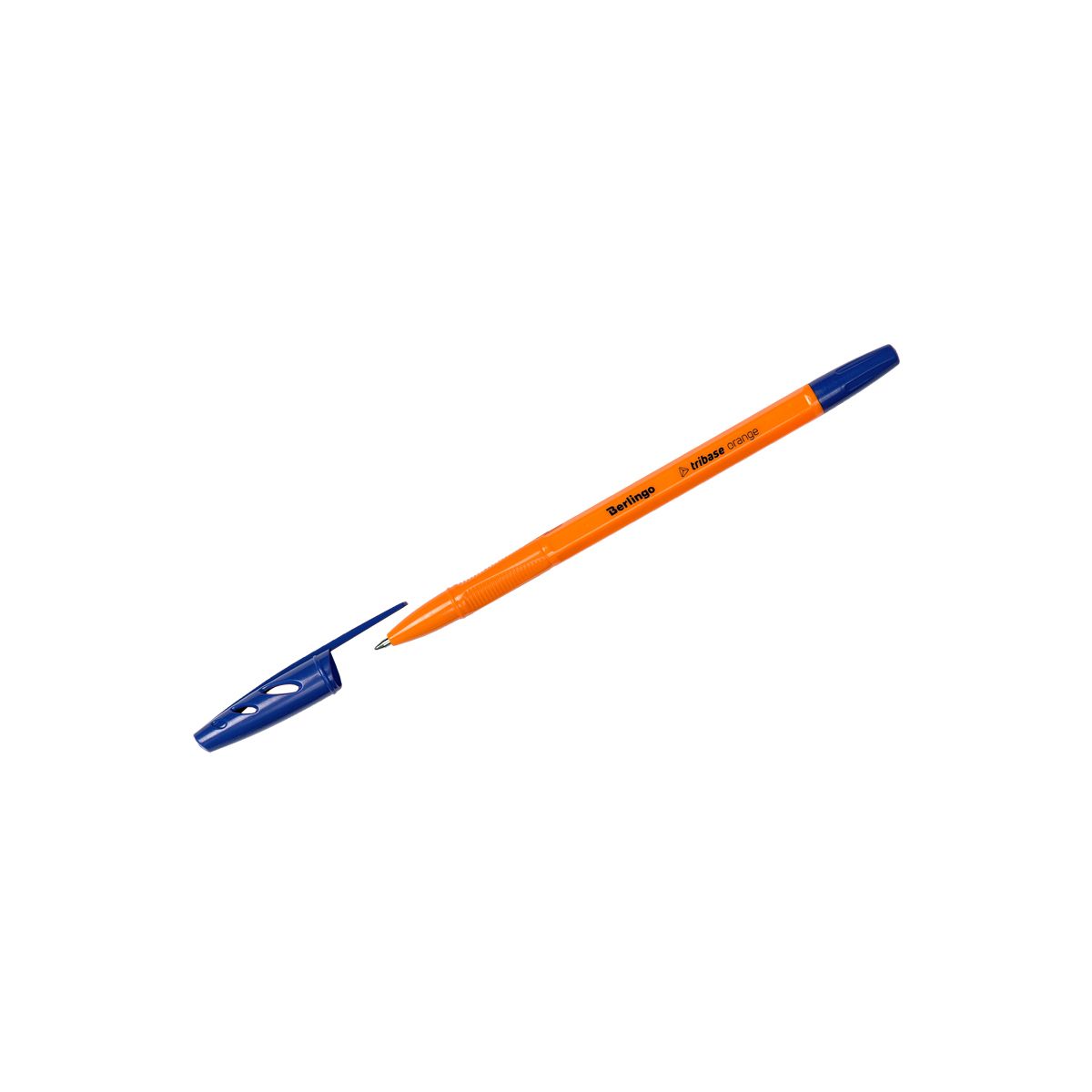 Długopis Berlingo Tribase orange kulkowy niebieski 0,7mm (265891)