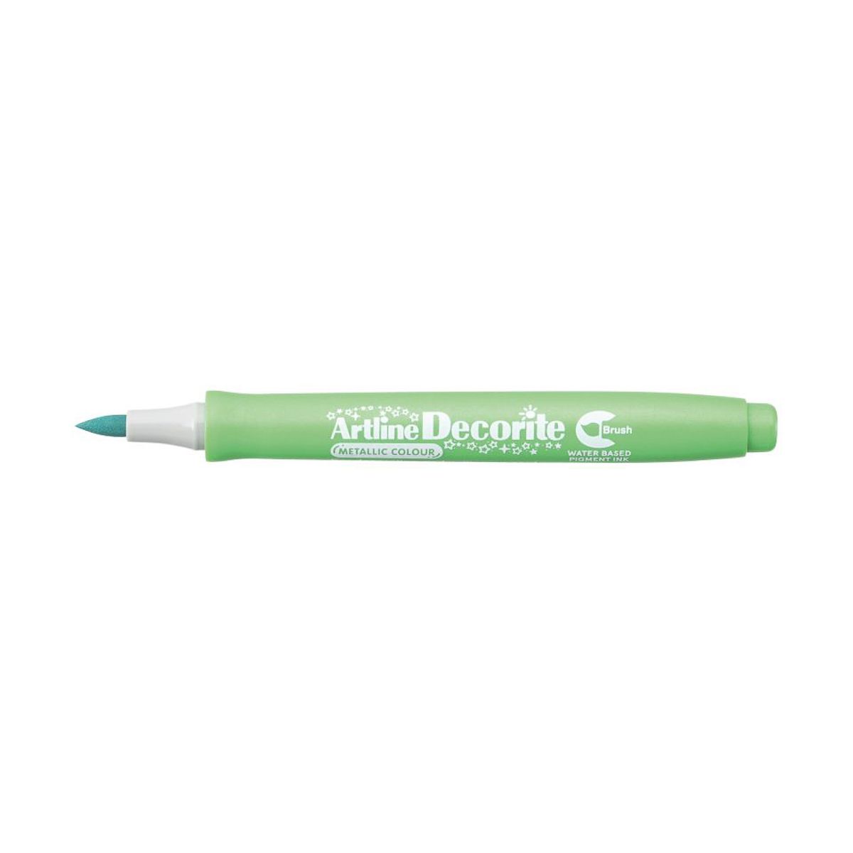 Marker specjalistyczny metaliczny decorite zielony pędzelek końcówka Artline (AR-035 4 8)