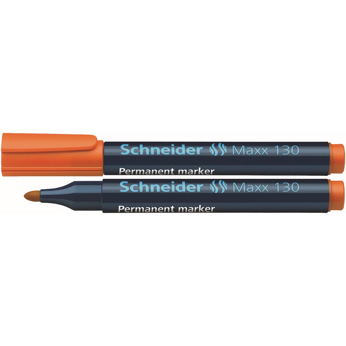 Marker permanentny Schneider Maxx 130 pomarańczowy 1,0-3,0mm okrągła końcówka (113006)