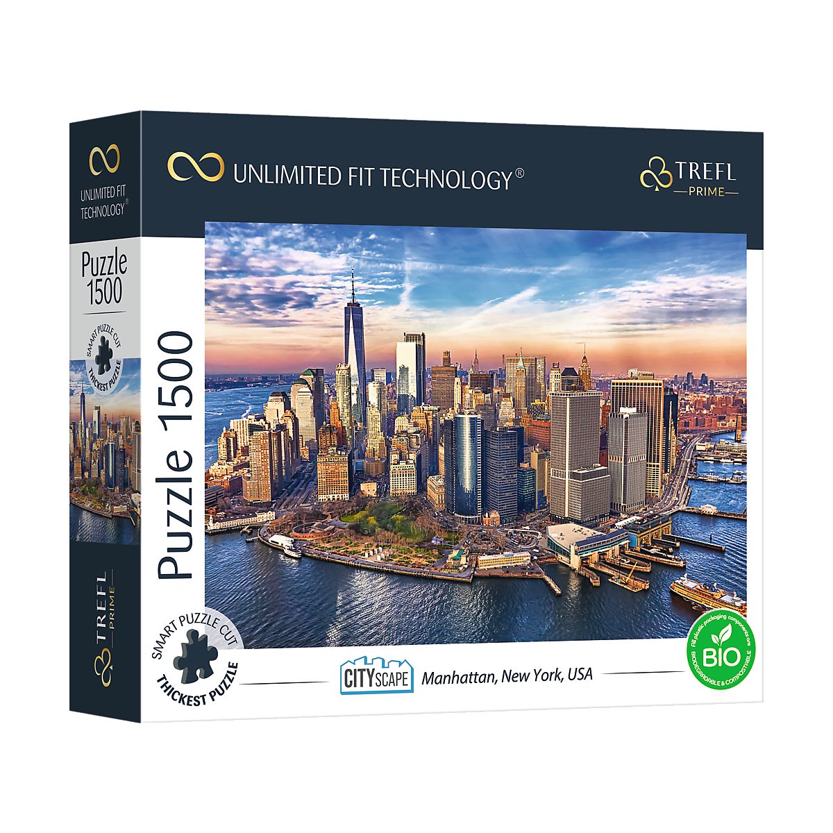 Puzzle Trefl UFT Manhattan, New York, USA 1500 el. (26189)