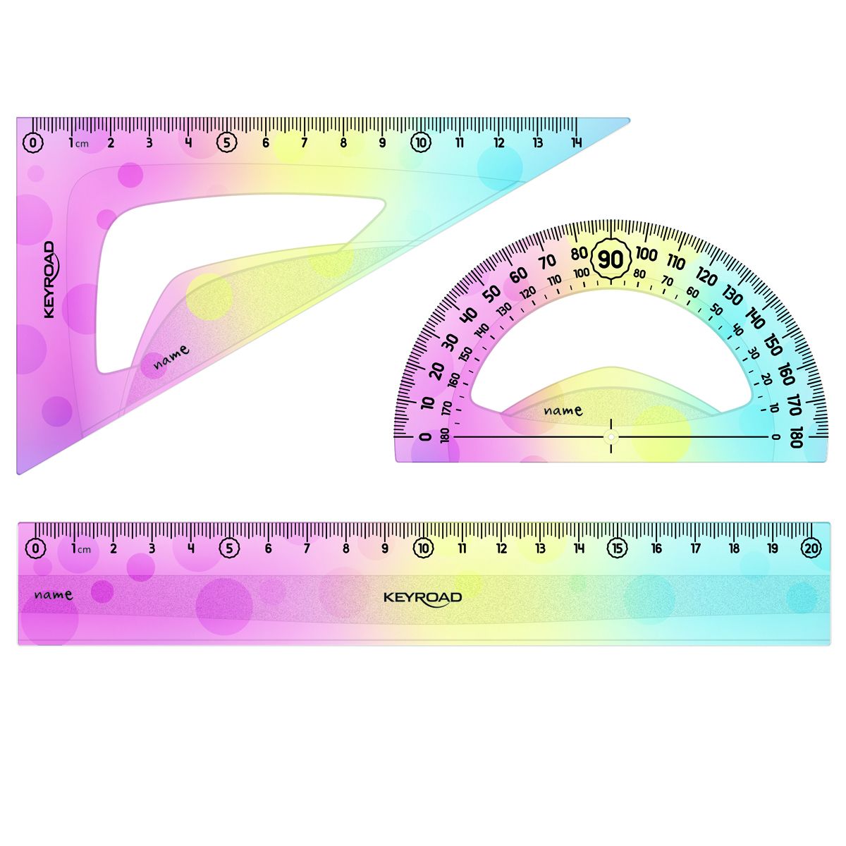 Komplet geometryczny Keyroad 3 el. (KR972402)