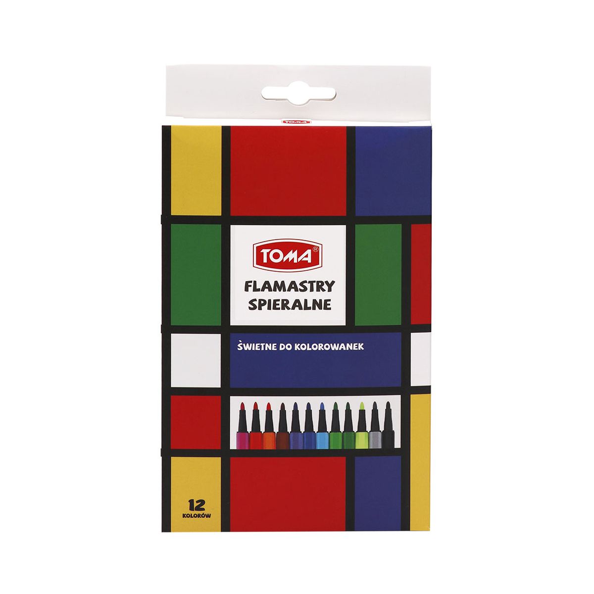 Flamaster 12 kol. Toma (to-590)