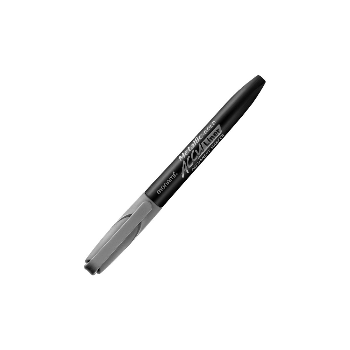 Marker permanentny metaliczny ACCU Liner srebrny 1,7mm Monami (160-2460)