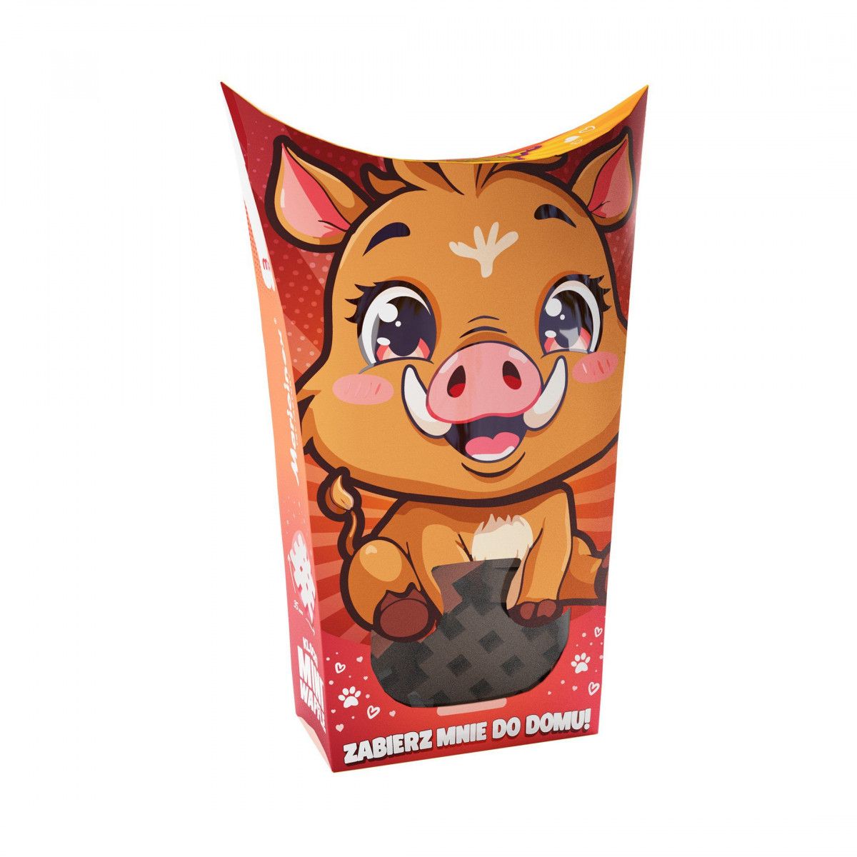 Klocki konstrukcyjne Mini Waffle Pocket Pets Dzik Marioinex (5903033907016)